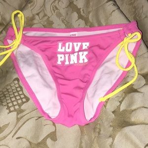 Victoria’s Secret Love PINK Bikini 👙 Bottom S